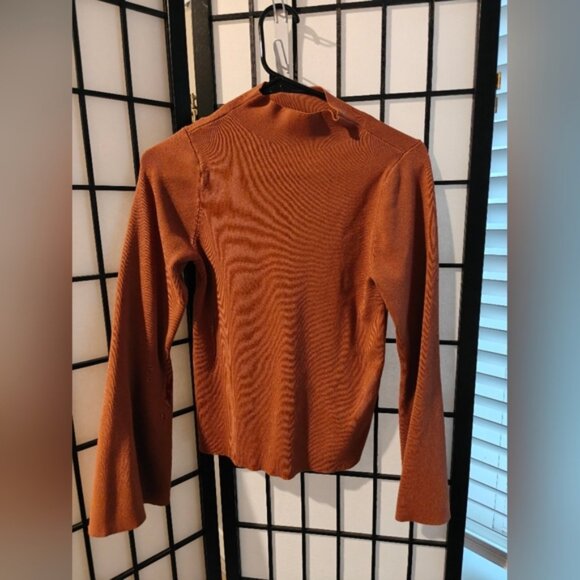 Maeve Copper Knit Top - Picture 1 of 5